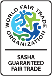 Sasha - Guaranteed Fair Trade by WFTO