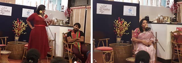 SASHA art mic-talk poetry August 2018