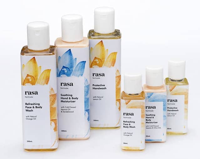 SASHA Rasa products September 2018