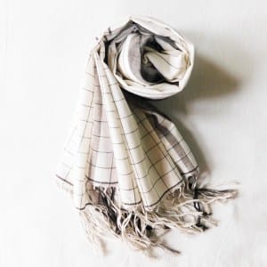 Indi tie-dyed handloom woven stole