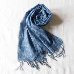 Striped handloom woven stole