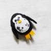 Penguin brooch by Sasha