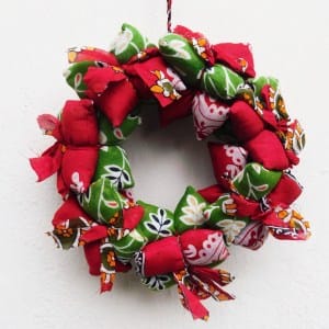 Flower ring wreath