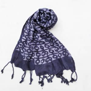 Triangle batik stole