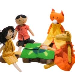 Handloom Stuffed cotton toys created by Sasha